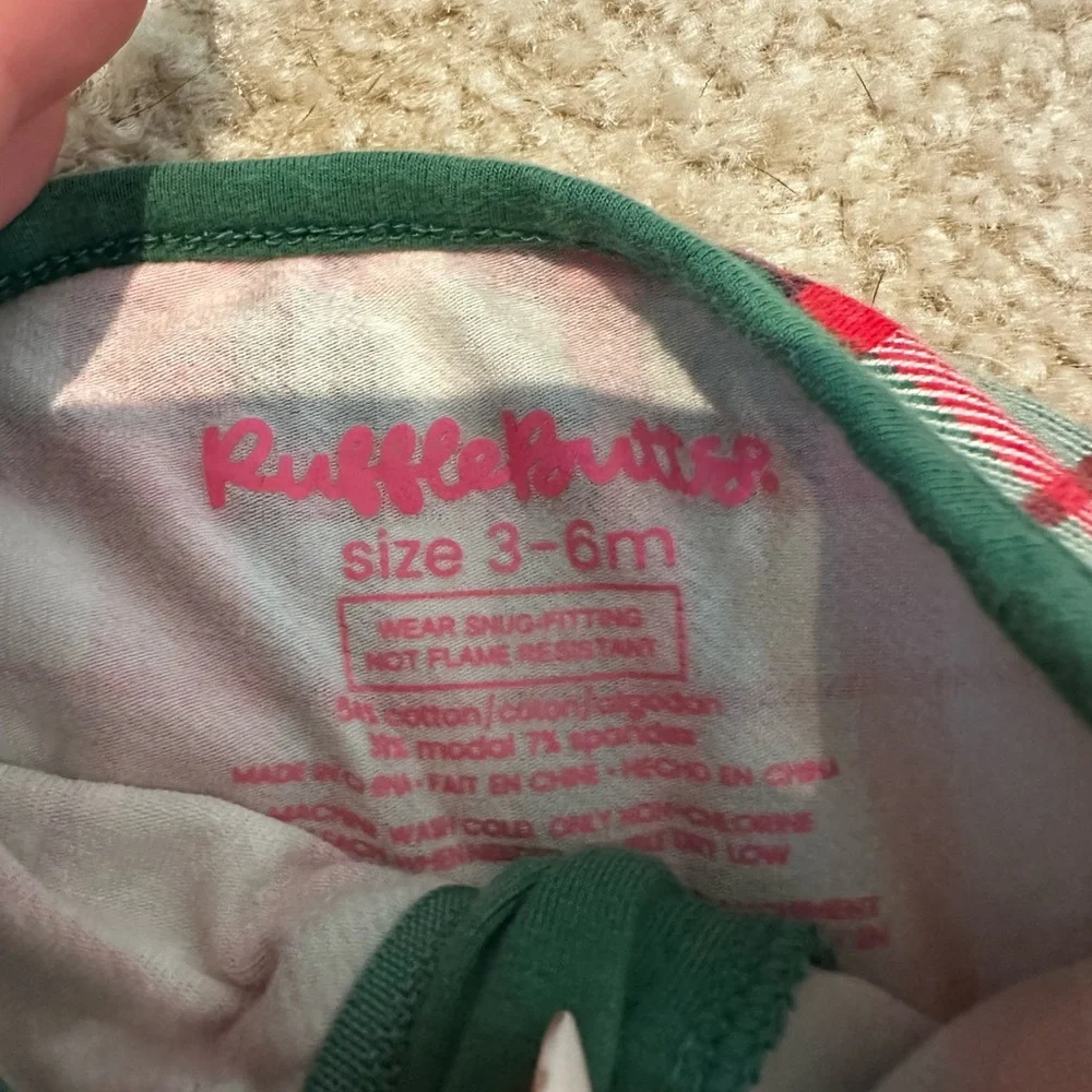 Ruffle Butts Christmas Pajamas